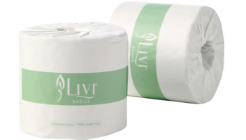 Basics Toilet Tissue Roll 1ply 1